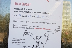 Flyer der AWO Tanzaktion